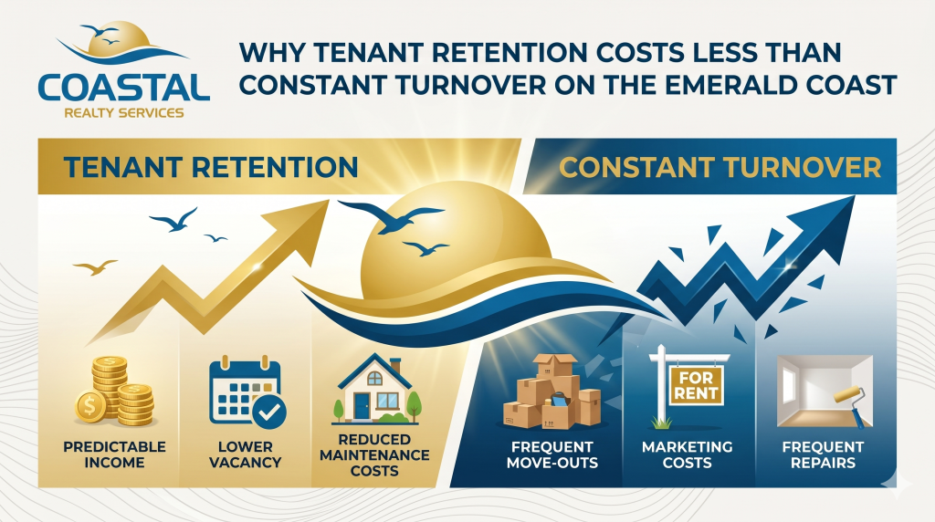 Why Tenant Retention Costs Less Than Constant Turnover on the Emerald Coast